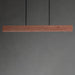 Myhouse Lighting ET2 - E26266-RLGM - LED Linear Pendant - Lintel - Rosso Laterite / Gunmetal