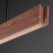 Myhouse Lighting ET2 - E26266-RLGM - LED Linear Pendant - Lintel - Rosso Laterite / Gunmetal