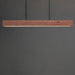 Myhouse Lighting ET2 - E26266-RLGM - LED Linear Pendant - Lintel - Rosso Laterite / Gunmetal
