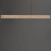 Myhouse Lighting ET2 - E26268-TVNAB - LED Linear Pendant - Lintel - Travertine / Natural Aged Brass