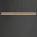 Myhouse Lighting ET2 - E26268-TVNAB - LED Linear Pendant - Lintel - Travertine / Natural Aged Brass