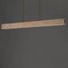 Myhouse Lighting ET2 - E26268-TVNAB - LED Linear Pendant - Lintel - Travertine / Natural Aged Brass
