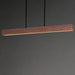 Myhouse Lighting ET2 - E26268-RLGM - LED Linear Pendant - Lintel - Rosso Laterite / Gunmetal