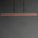 Myhouse Lighting ET2 - E26268-RLGM - LED Linear Pendant - Lintel - Rosso Laterite / Gunmetal
