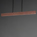 Myhouse Lighting ET2 - E26268-RLGM - LED Linear Pendant - Lintel - Rosso Laterite / Gunmetal