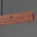 Myhouse Lighting ET2 - E26268-RLGM - LED Linear Pendant - Lintel - Rosso Laterite / Gunmetal