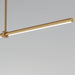 Myhouse Lighting ET2 - E21359-GLD - LED Linear Pendant - Dorian - Gold