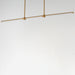 Myhouse Lighting ET2 - E21359-GLD - LED Linear Pendant - Dorian - Gold