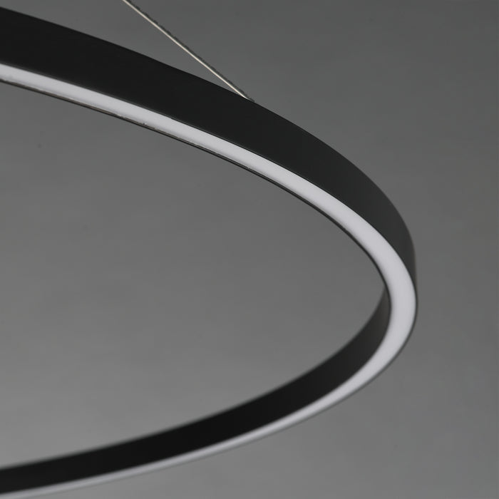 Myhouse Lighting ET2 - E52736-BK - LED Pendant - Groove WiZ - Black