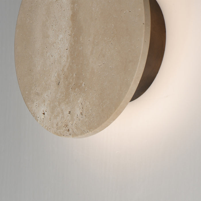Myhouse Lighting ET2 - E14352-TVANB - LED Wall Sconce - Discus