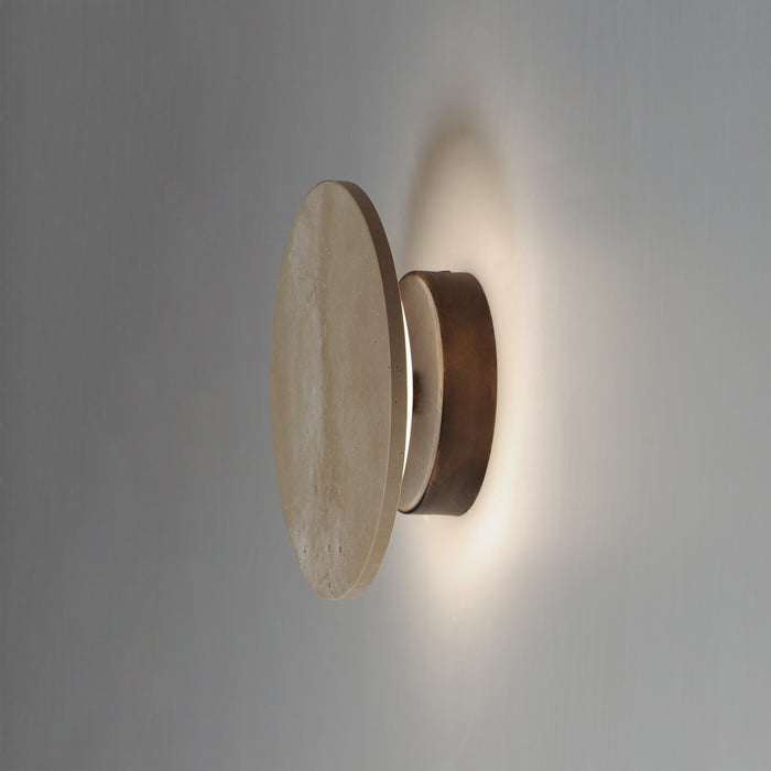Myhouse Lighting ET2 - E14352-TVANB - LED Wall Sconce - Discus