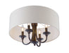 Bongo 4-Light Semi-Flush Mount/Pendant