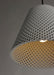 Woven 1-Light Concrete Pendant