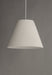 Woven 1-Light Plaster Pendant