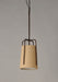 Pitchfork 1-Light Small Pendant