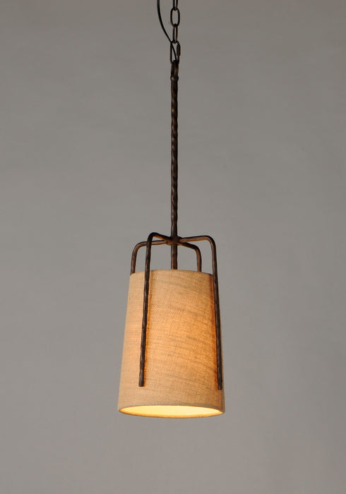 Pitchfork 1-Light Small Pendant