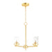 Corona 3-Light Chandelier