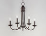 Logan 5-Light Candle Chandelier