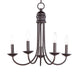 Logan 5-Light Candle Chandelier