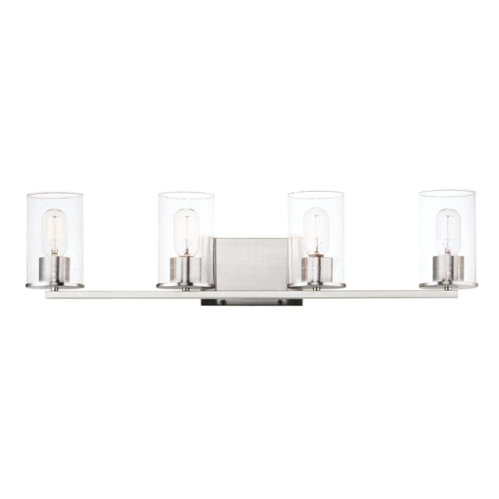 Sleek 4-Light Bath Vanity