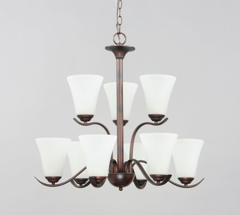 Vital 9-Light Chandelier