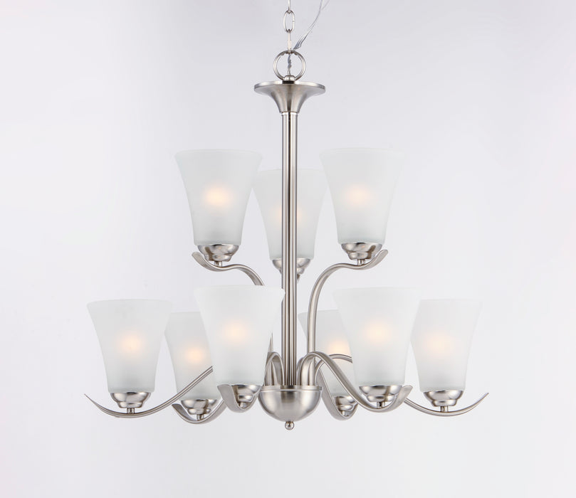 Vital 9-Light Chandelier