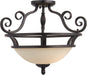 Manor 2-Light Semi-Flush Mount