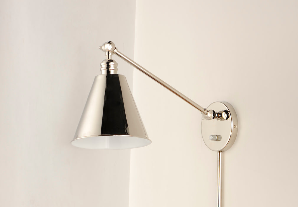 Library 1-Light Wall Sconce