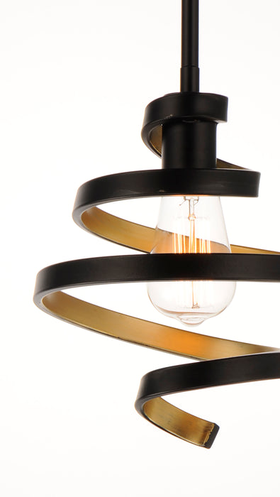 Twister 1-Light Mini Pendant