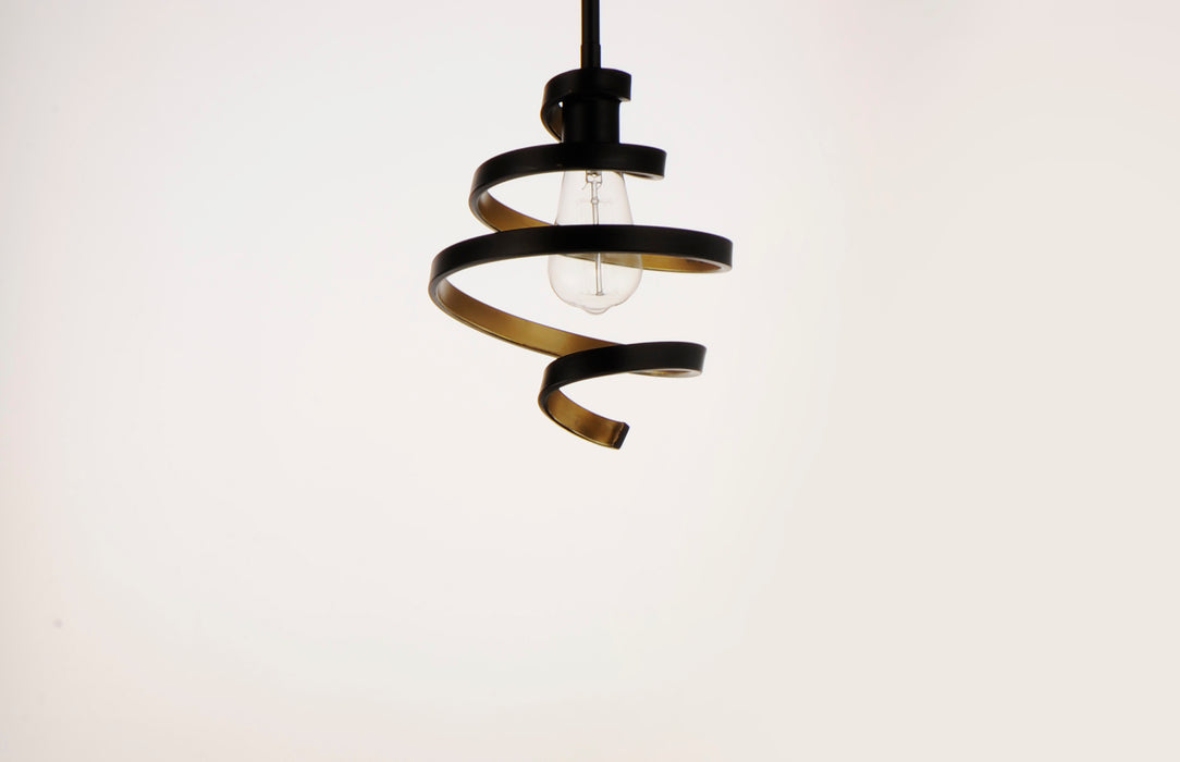 Twister 1-Light Mini Pendant