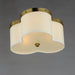 Clover 3-Light Flush Mount