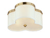 Clover 3-Light Flush Mount