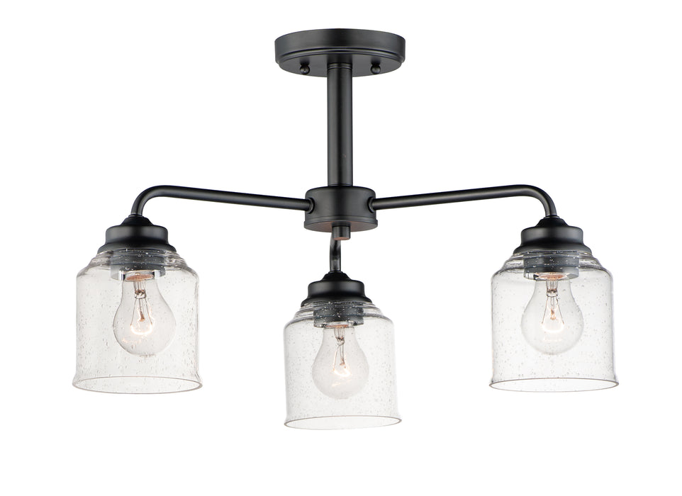 Acadia 3-Light Semi-Flush Mount/Chandelier