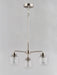 Acadia 3-Light Semi-Flush Mount/Chandelier