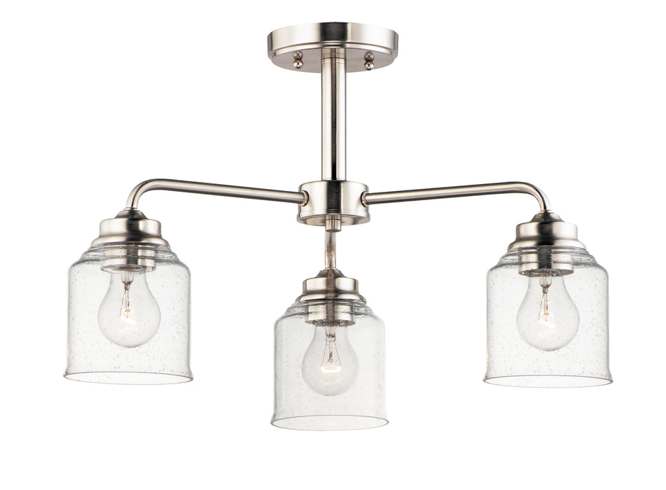 Acadia 3-Light Semi-Flush Mount/Chandelier