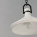 Lumi 16" White Plaster Pendant