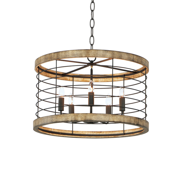 Homestead 24" 5-Light Chandelier