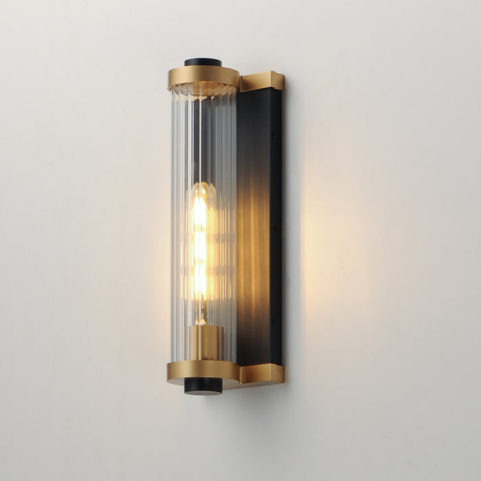 Opulent 1-Light Outdoor Wall Sconce