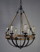 Lodge 6-Light Chandelier