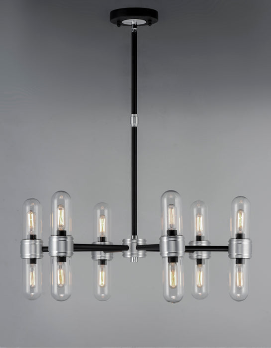 Dual 12-Light Chandelier