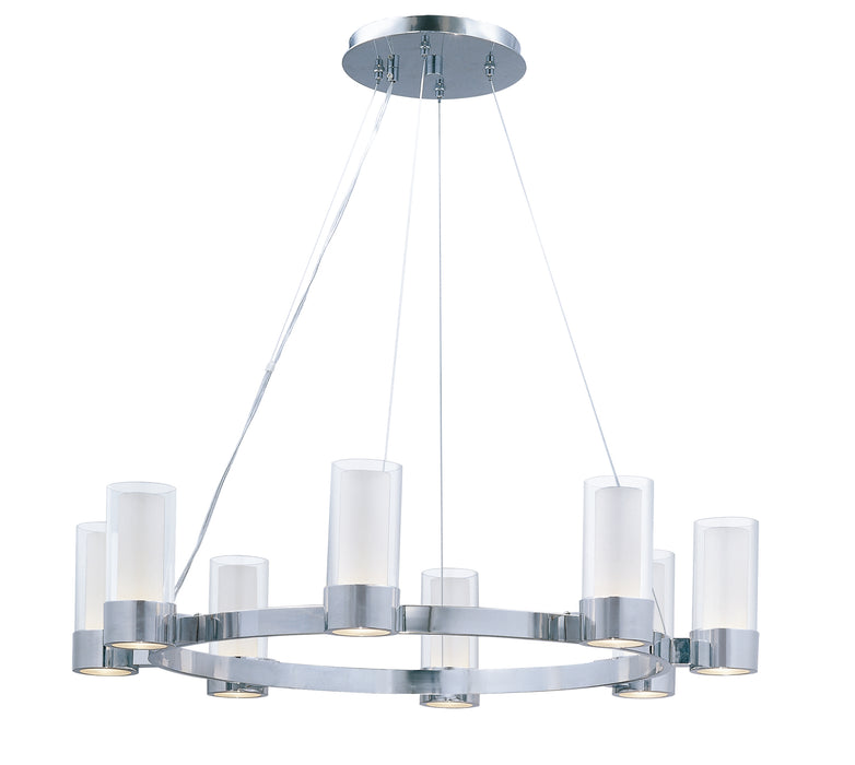 Silo 8-Light Chandelier With LED Bulbs