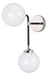 Atom 2-Light Wall Sconce