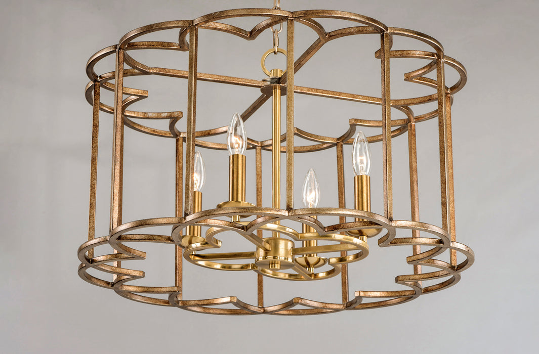 Helix 4-Light Chandelier