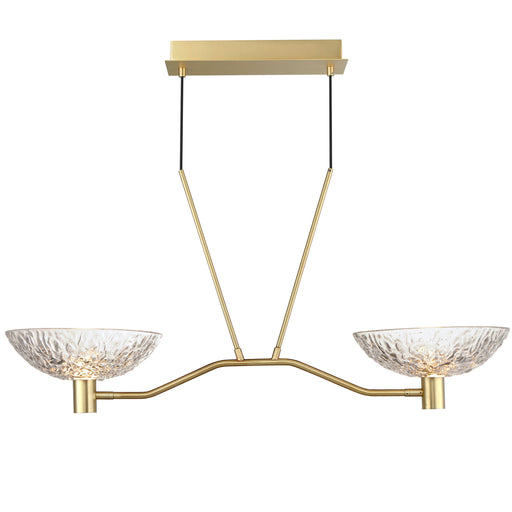 Metropolis 2-Light Linear Pendant