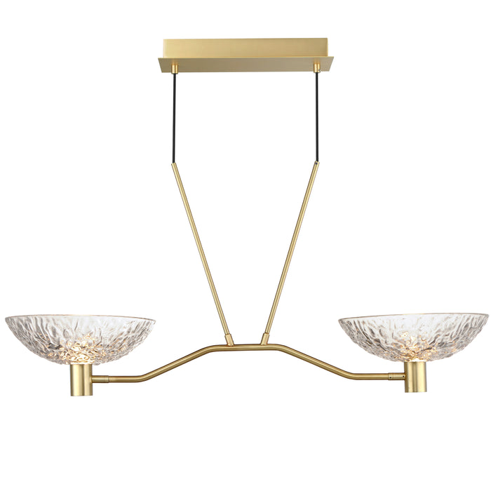 Metropolis 2-Light Linear Pendant