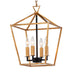 Abode 4-Light Small Chandelier