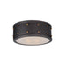 Trestle 2-Light Flush Mount