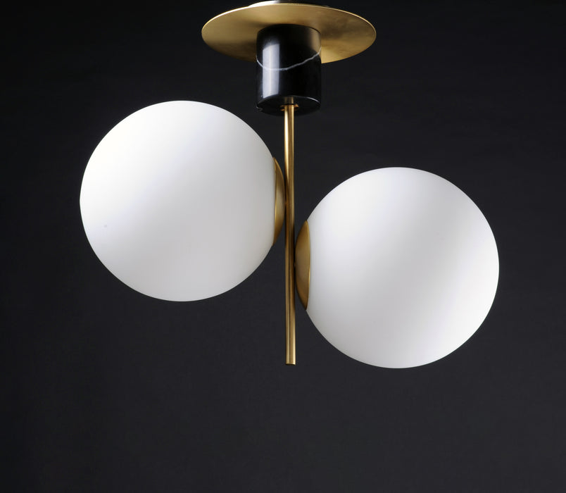 Vesper 2-Light Semi-Flush