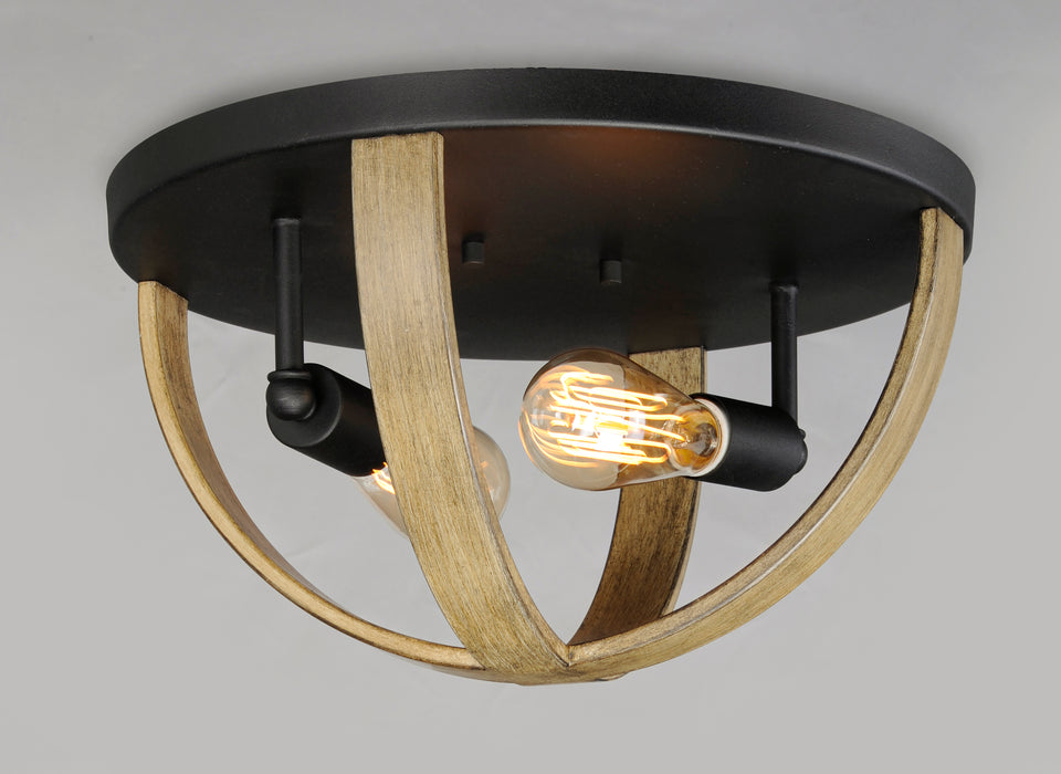 Compass 2-Light Flush Mount