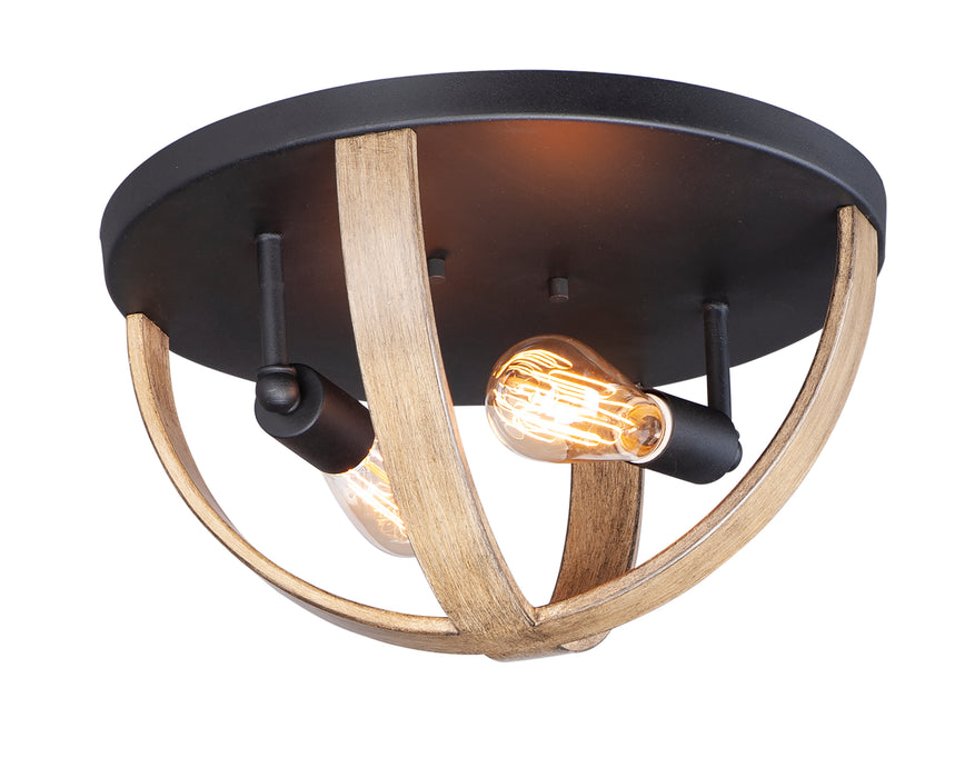 Compass 2-Light Flush Mount